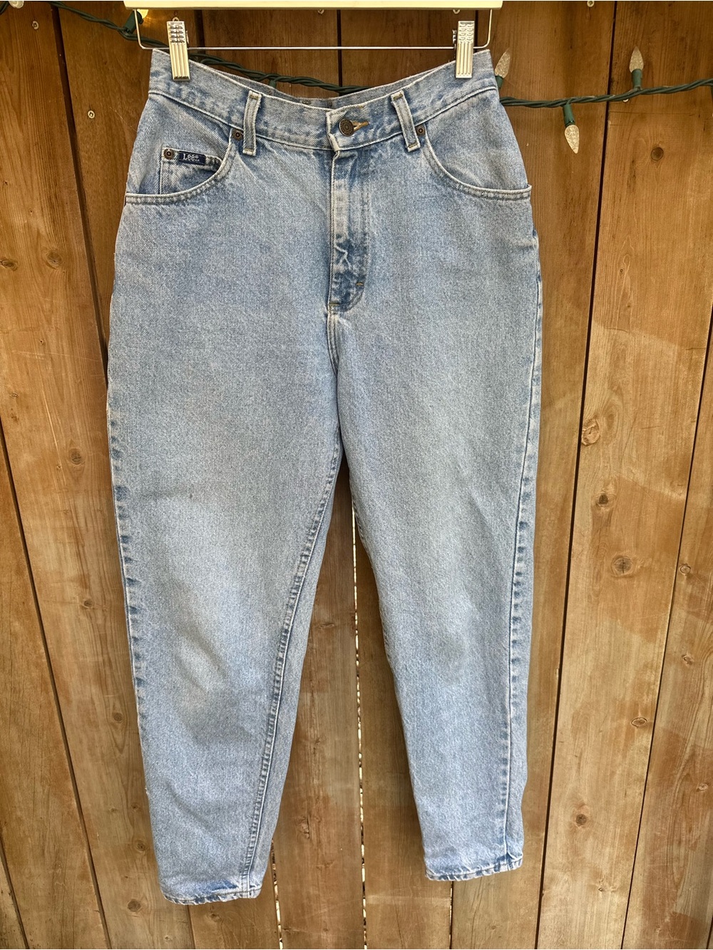 Lee Women's Light Wash High-Rise Denim Jeans